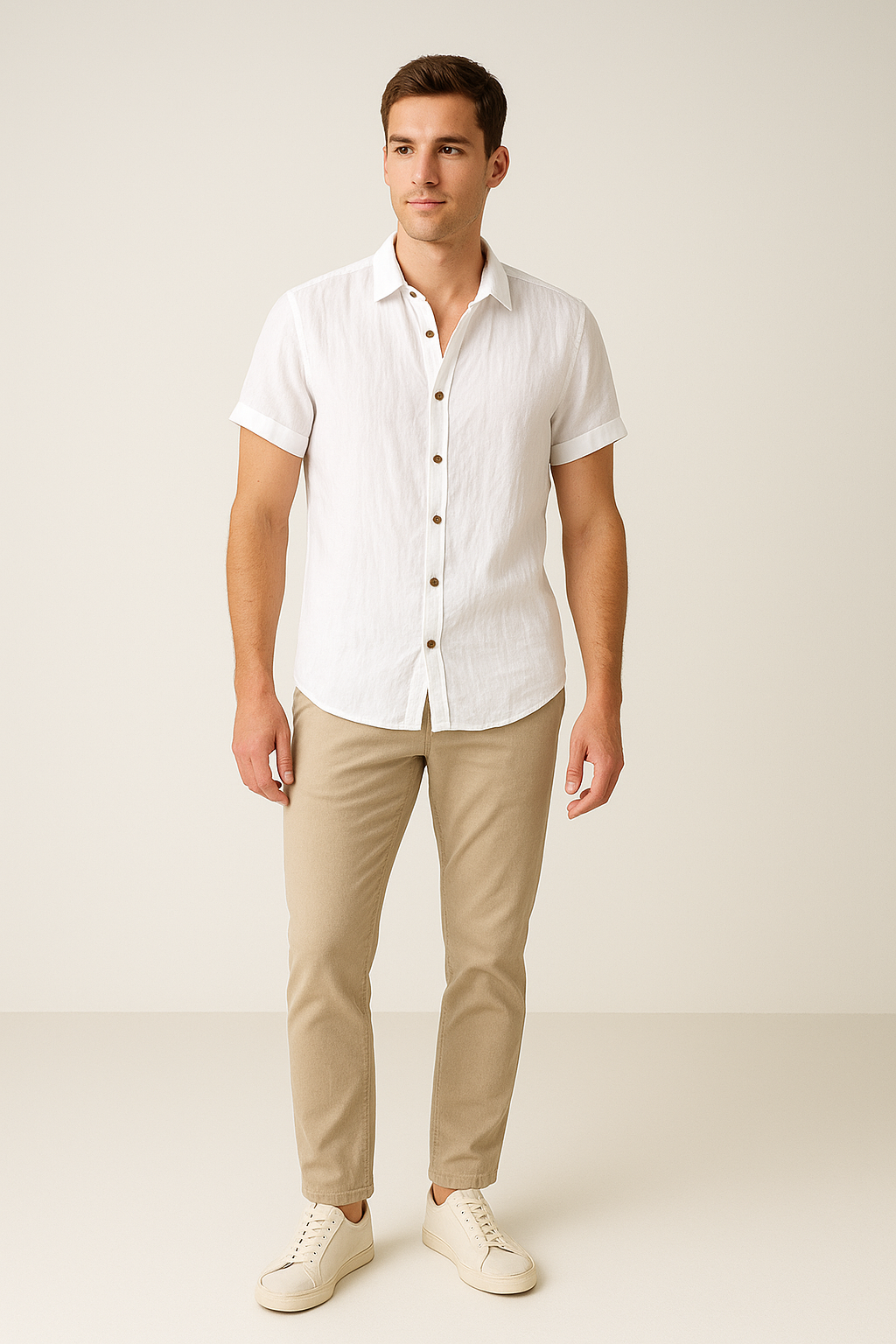 Goerge Men's Short Sleeve Summer Shirt