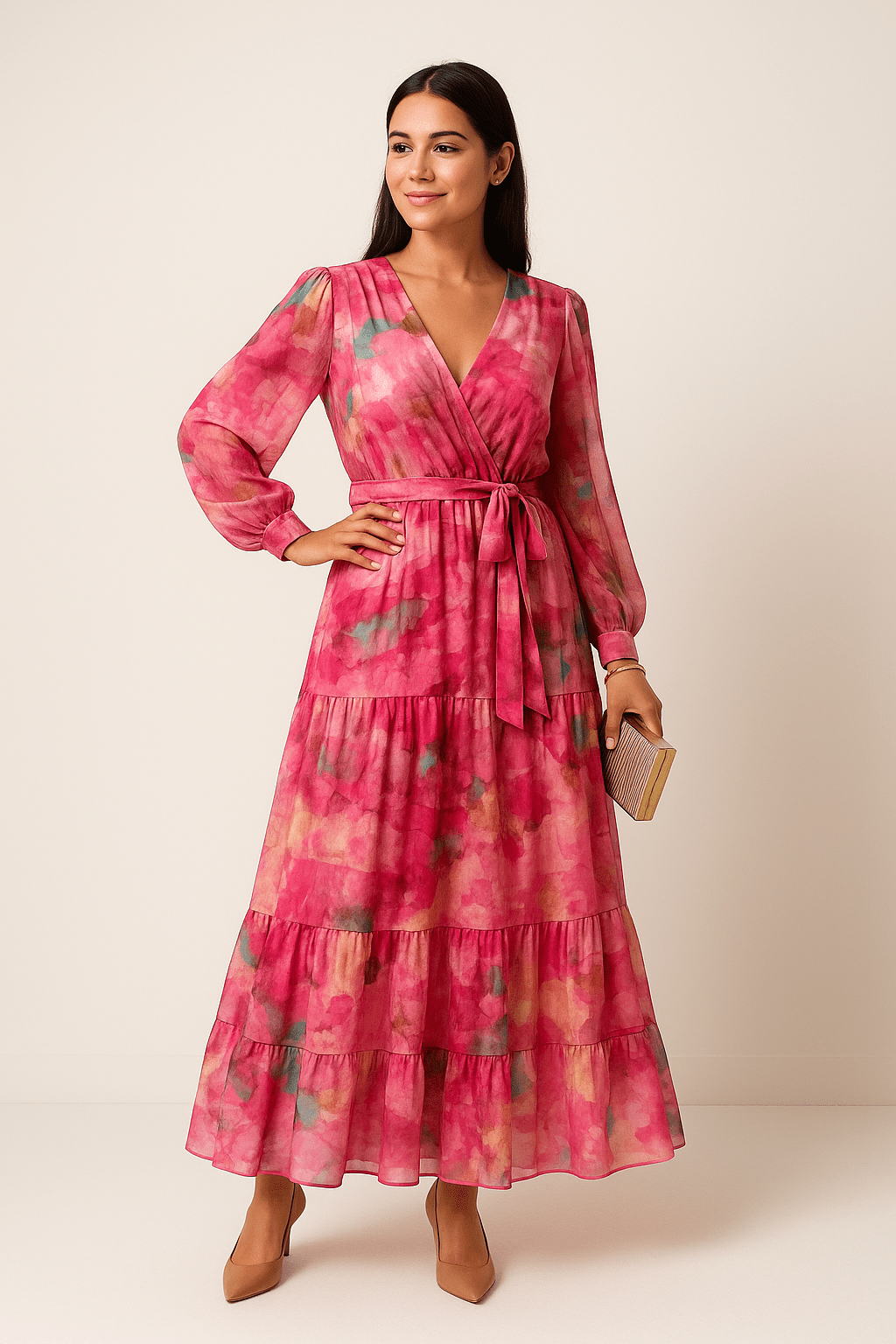 Caoimhe Floral Maxi Dress – Romantic Summer Elegance