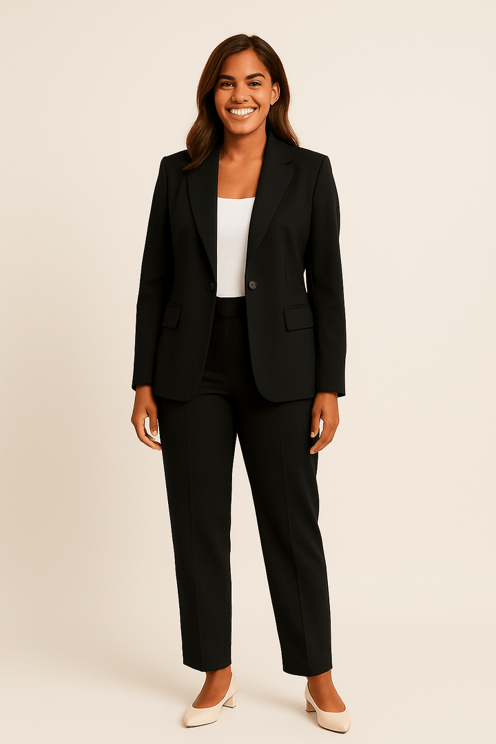 Operah Elegant Two-Piece Blazer and Trouser Set
