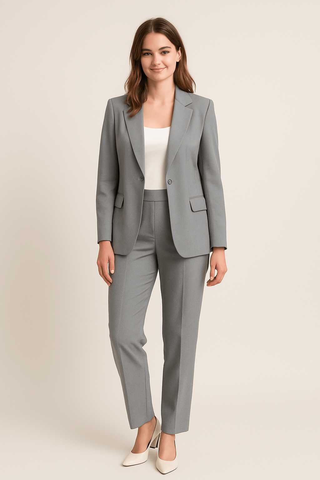 Operah Elegant Two-Piece Blazer and Trouser Set
