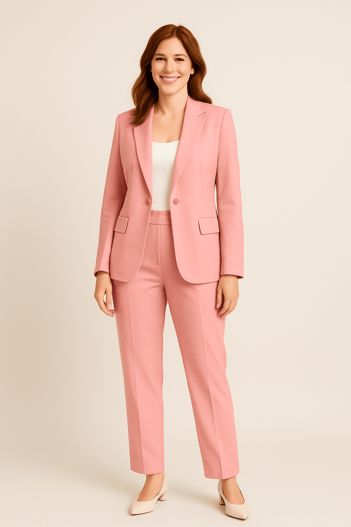 Operah Elegant Two-Piece Blazer and Trouser Set