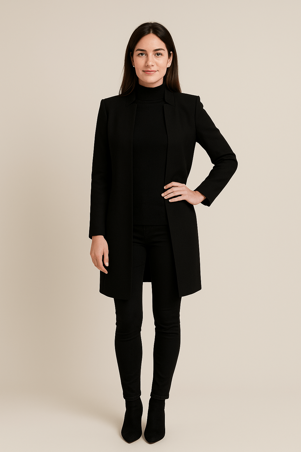 Selina – Women’s Tailored Fit Formal Full-Length Trench Coat