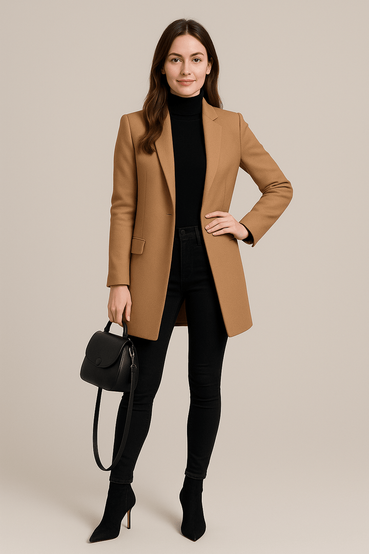 Selina – Women’s Tailored Fit Formal Full-Length Trench Coat
