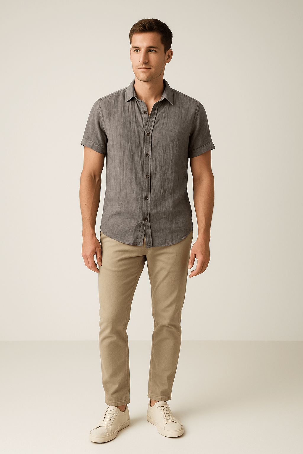 Goerge Men's Short Sleeve Summer Shirt