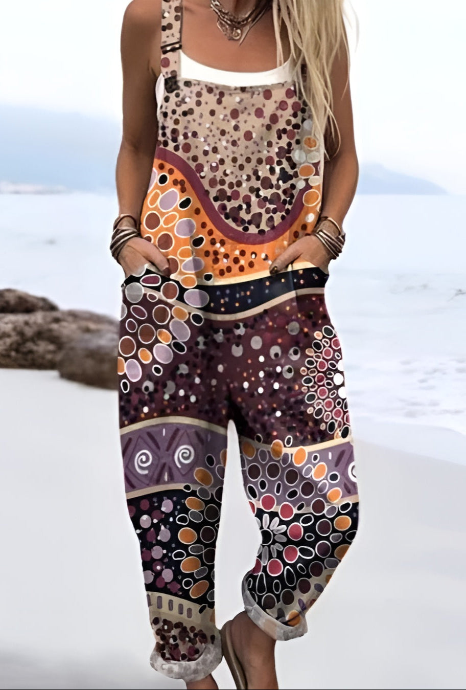 Thilde™ | Bohemian Style Dungarees