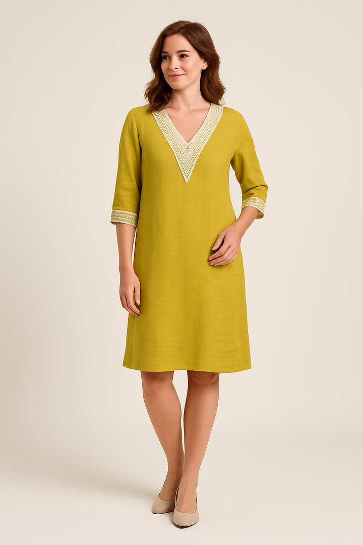 Morven – Tailored Long-Sleeve Top in Soft Breathable Fabric