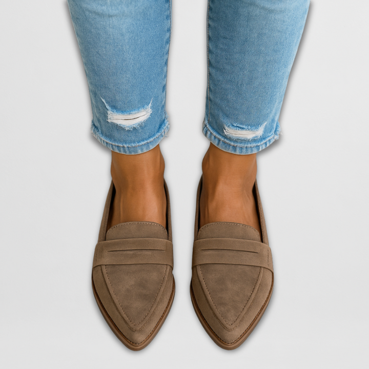Claire™ | Luxurious Suede Slip-On Loafers