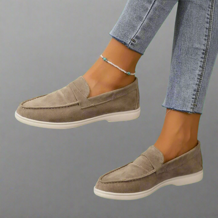 Hannah | Artisan-Made Elegant Suede Loafers