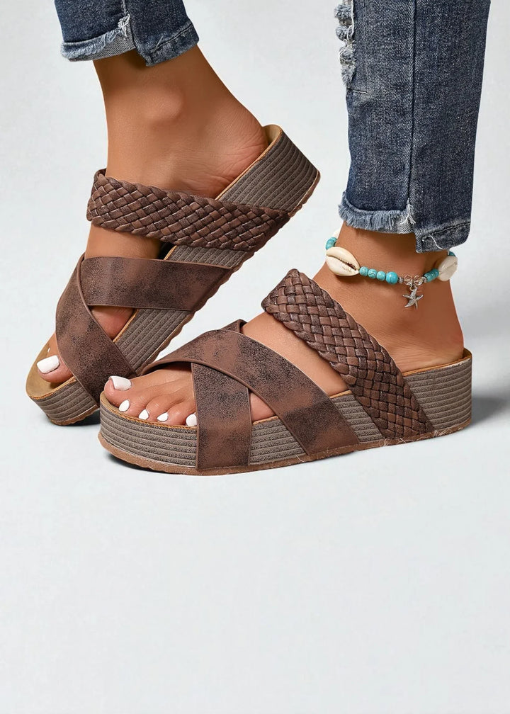 Rosetta - Leather Orthopaedic Sandals