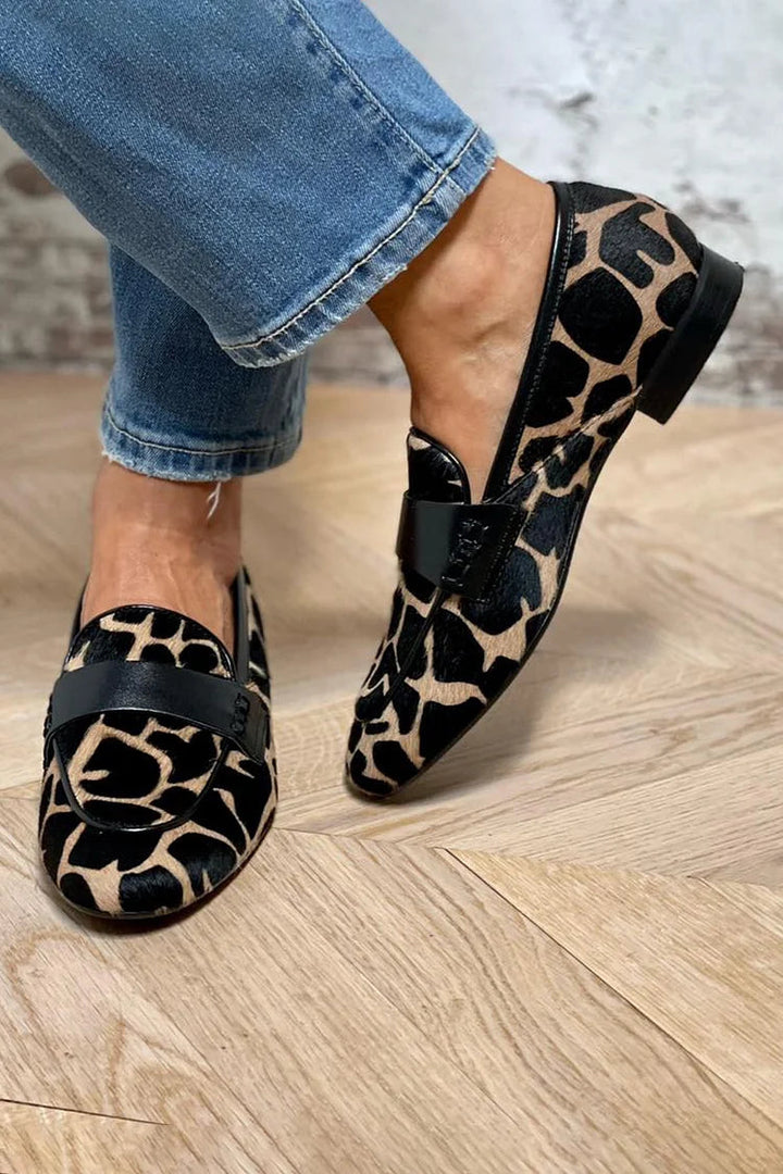 Nora | Distinctive Low-Heeled Loafers