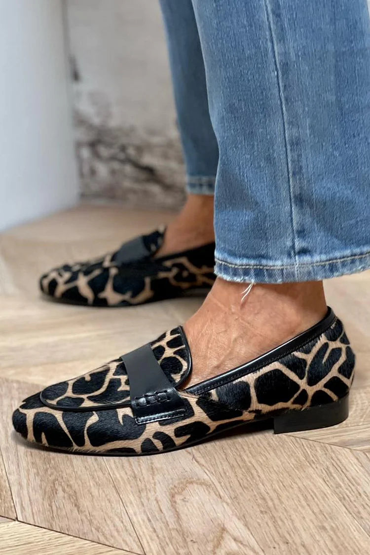 Nora | Distinctive Low-Heeled Loafers