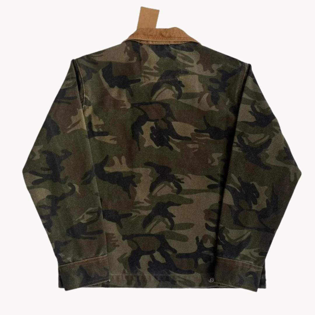 Camo Zip Workwear Jacket