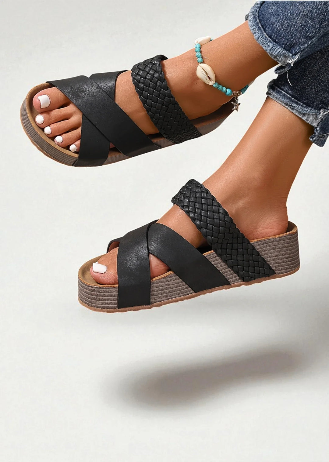 Rosetta - Leather Orthopaedic Sandals