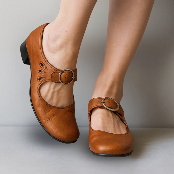 Els™ | Comfortable Orthopedic Leather Sandals with Supportive Sole