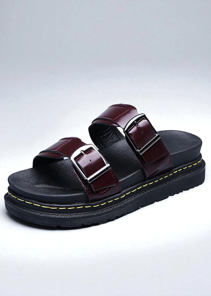 Paige – Comfort Buckled Summer Platform Sandals