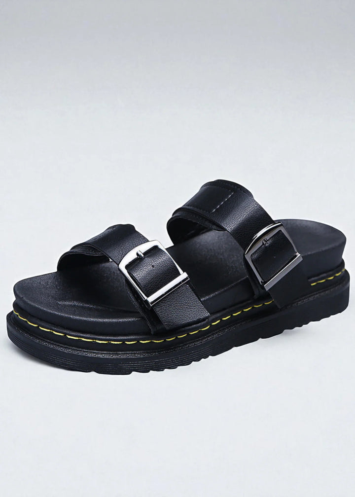 Paige – Comfort Buckled Summer Platform Sandals