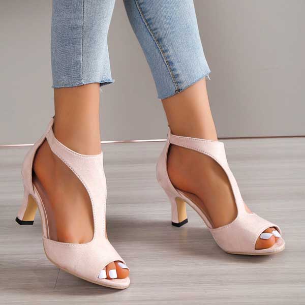 Heidrun™ - Orthopedic Heeled Sandals for Comfort and Style