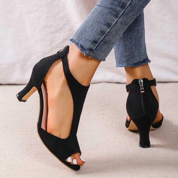 Heidrun™ - Orthopedic Heeled Sandals for Comfort and Style