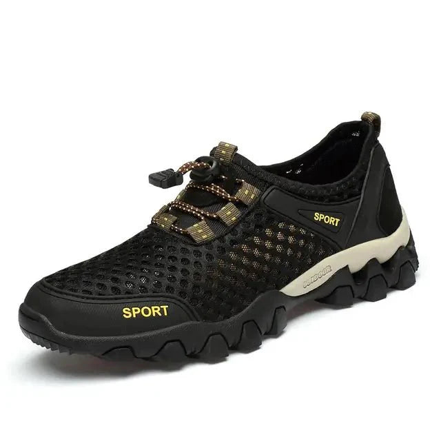 Alfie – Mesh Trail Sneakers with Rugged Grip Sole