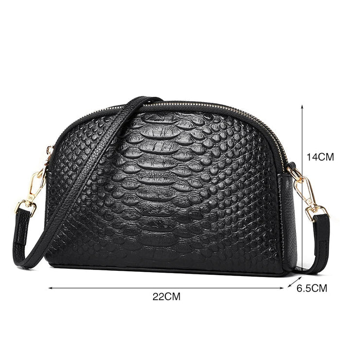 Amélie – Chic Vegan Leather Crossbody Bag with Adjustable Strap & Ample Space