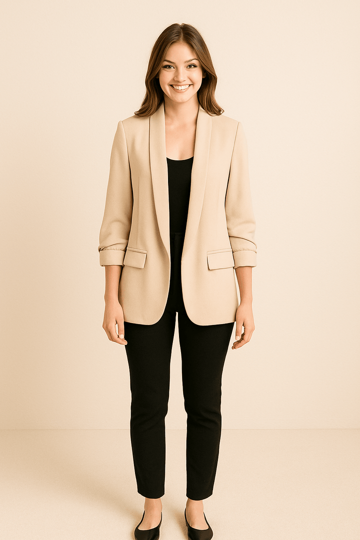 Celeste Women’s Blazer – Lightweight – Rolled Sleeves – Candy Colours