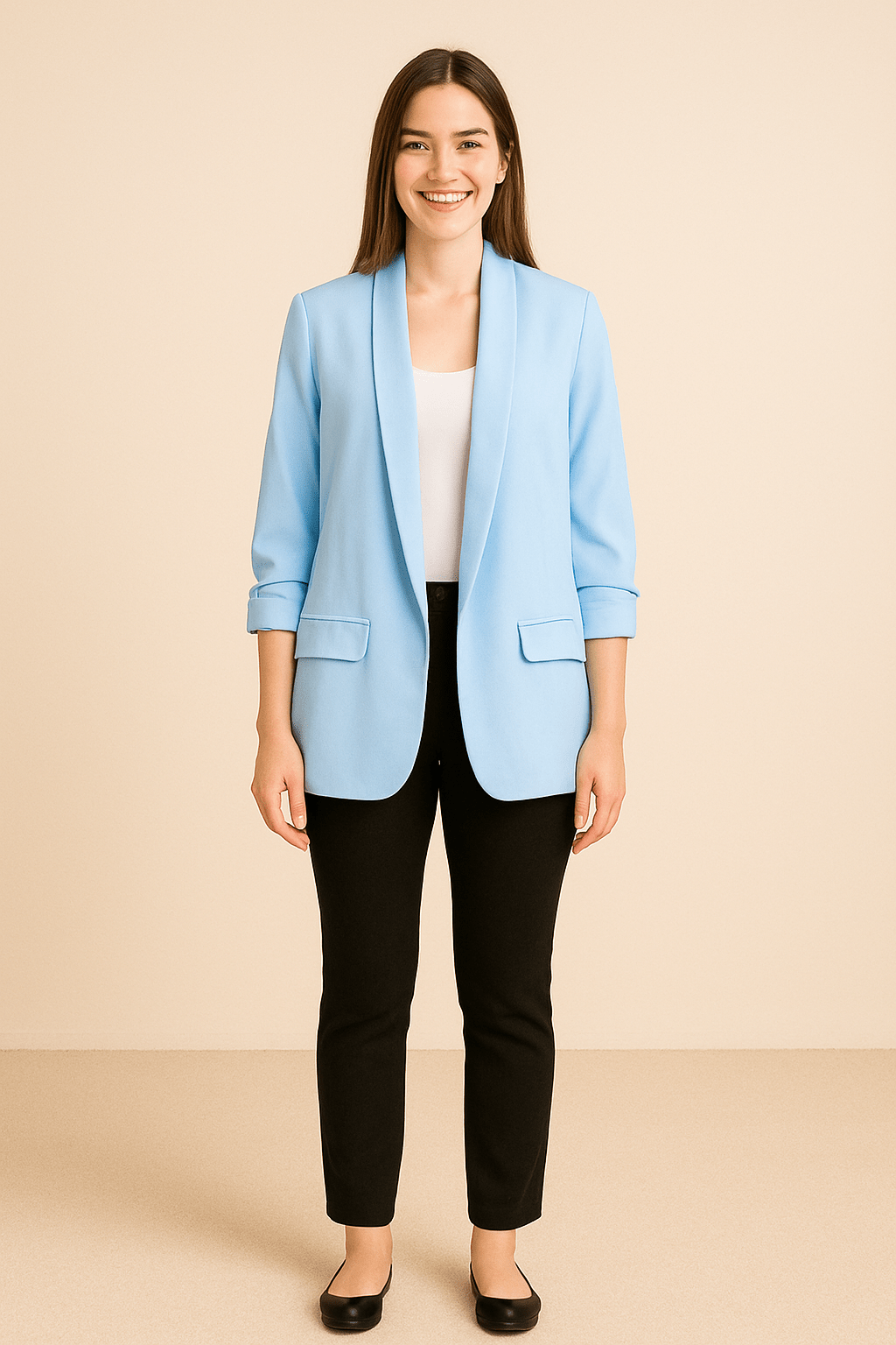 Celeste Women’s Blazer – Lightweight – Rolled Sleeves – Candy Colours