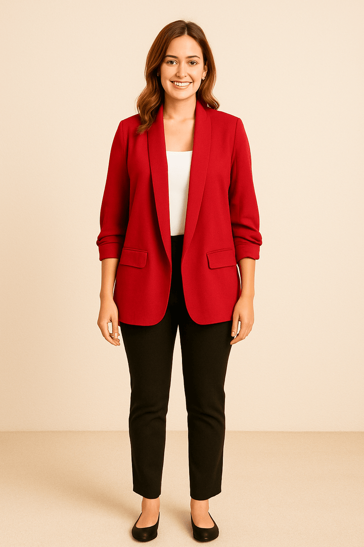 Celeste Women’s Blazer – Lightweight – Rolled Sleeves – Candy Colours