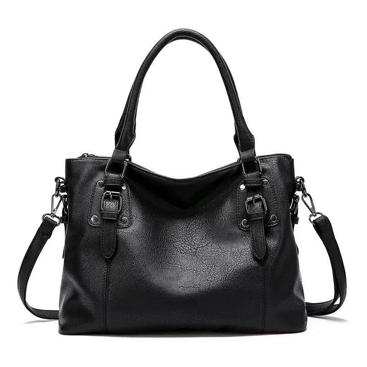 Colette – Women's Structured Synthetic Leather Handbag with Dual Carry Options