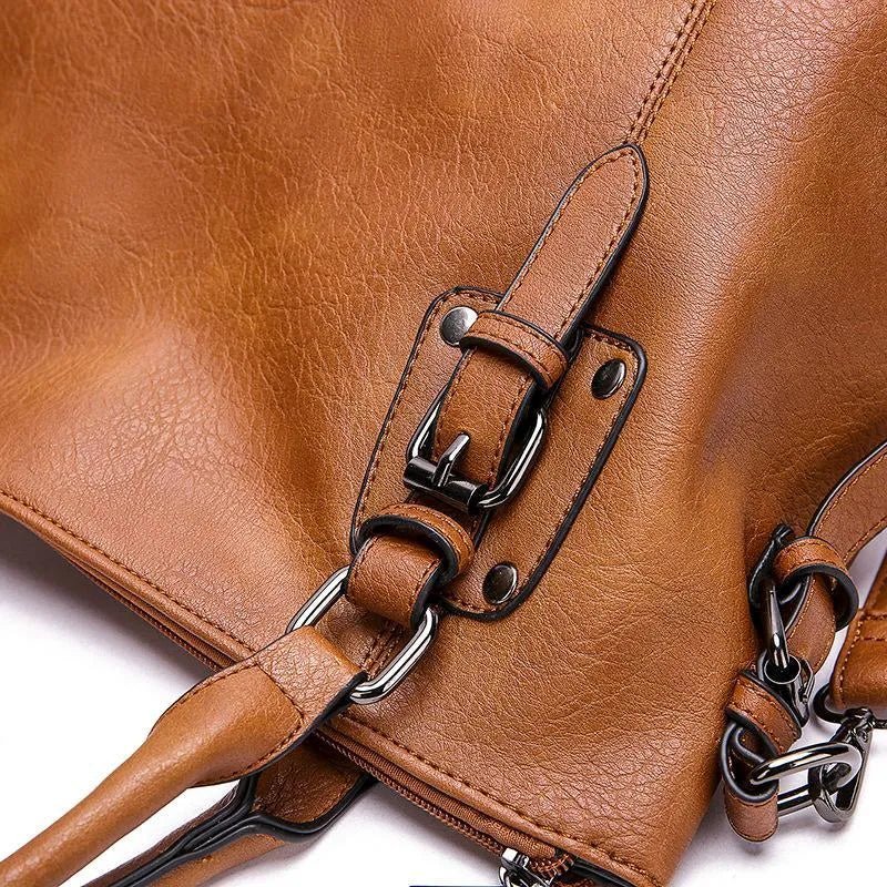 Colette – Women's Structured Synthetic Leather Handbag with Dual Carry Options