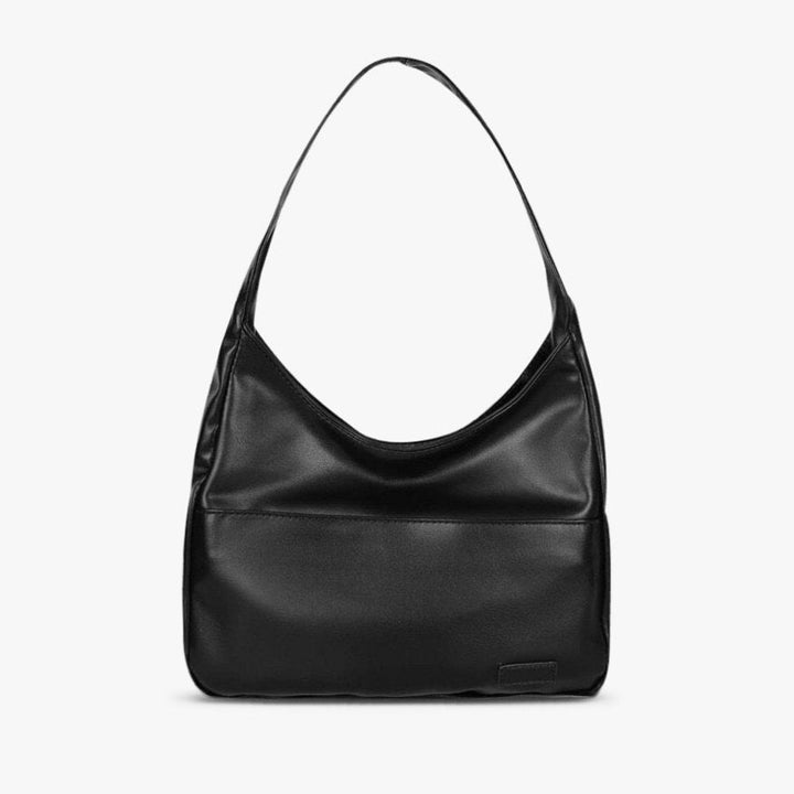 Delphine Women's Faux Leather Tote Bag - Structured Minimalist Design for Everyday Use