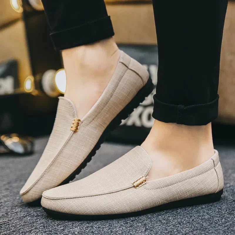 Eoin – Men's Casual Leather Loafers with Timeless Design