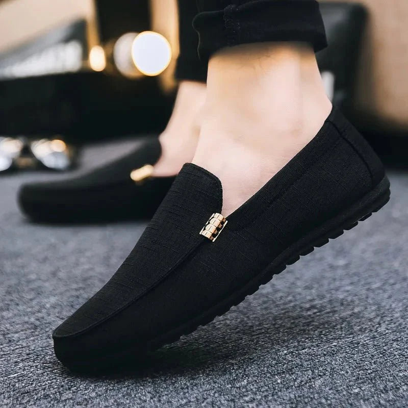 Eoin – Men's Casual Leather Loafers with Timeless Design