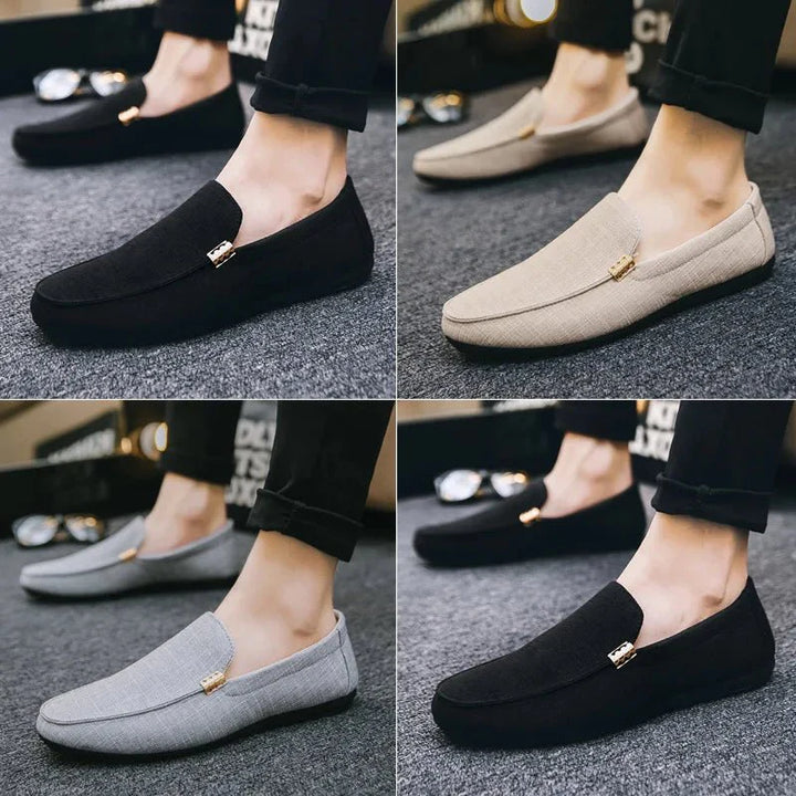 Eoin – Men's Casual Leather Loafers with Timeless Design