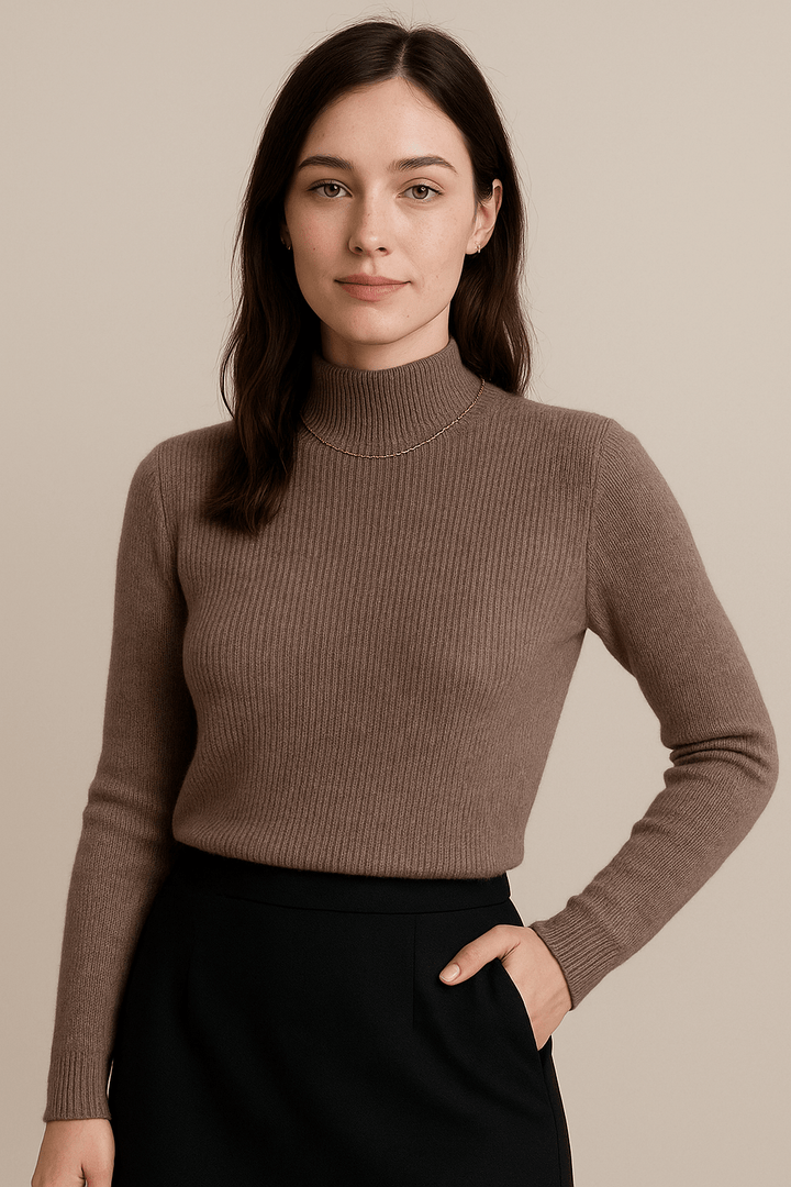 Knit Half Turtleneck
