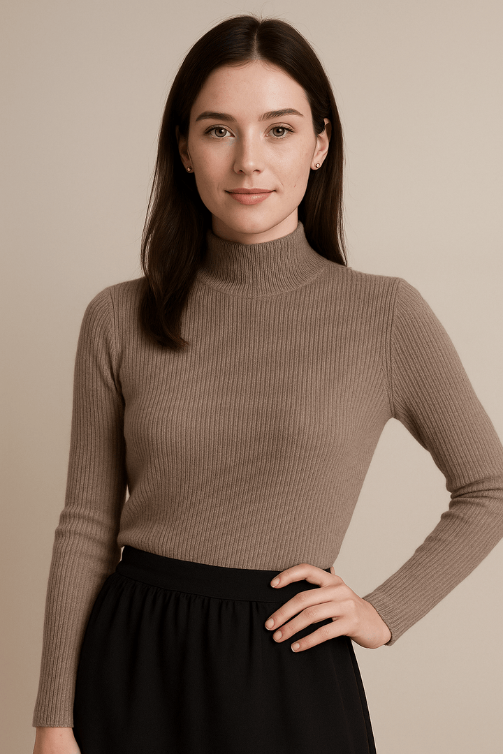 Knit Half Turtleneck