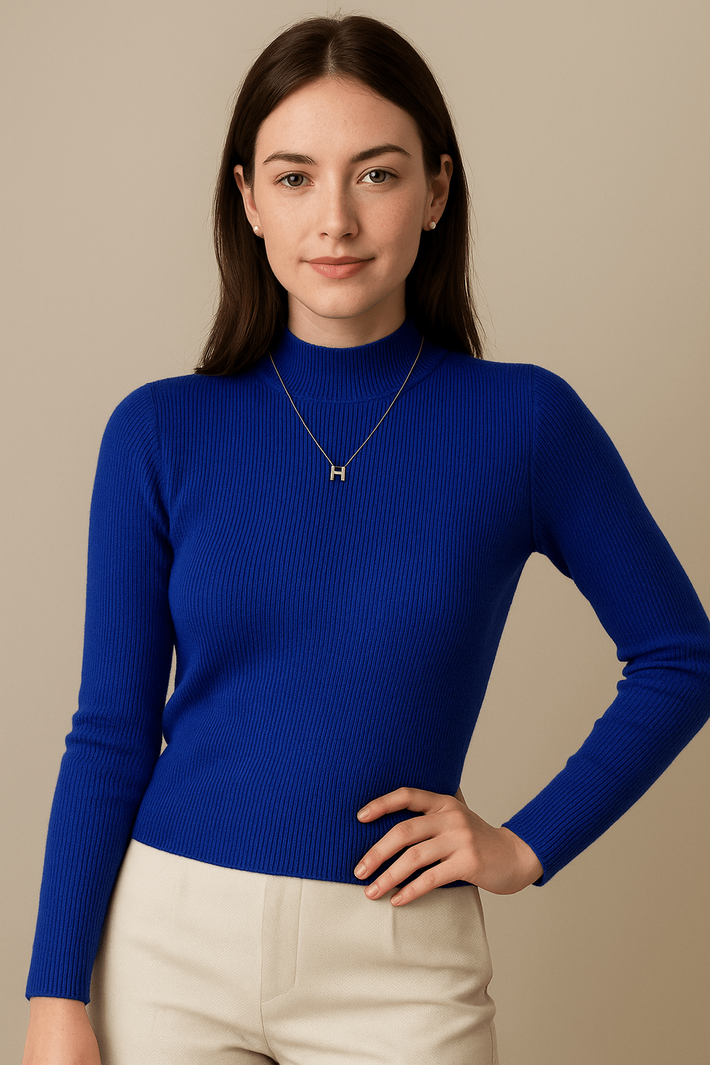 Knit Half Turtleneck