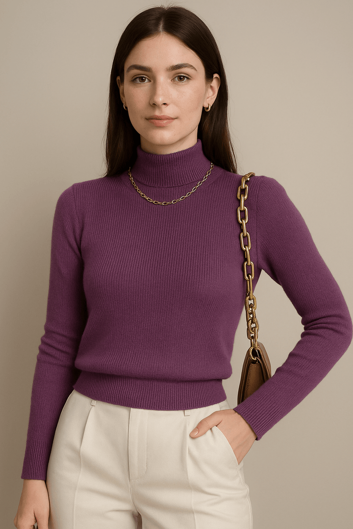 Knit Half Turtleneck