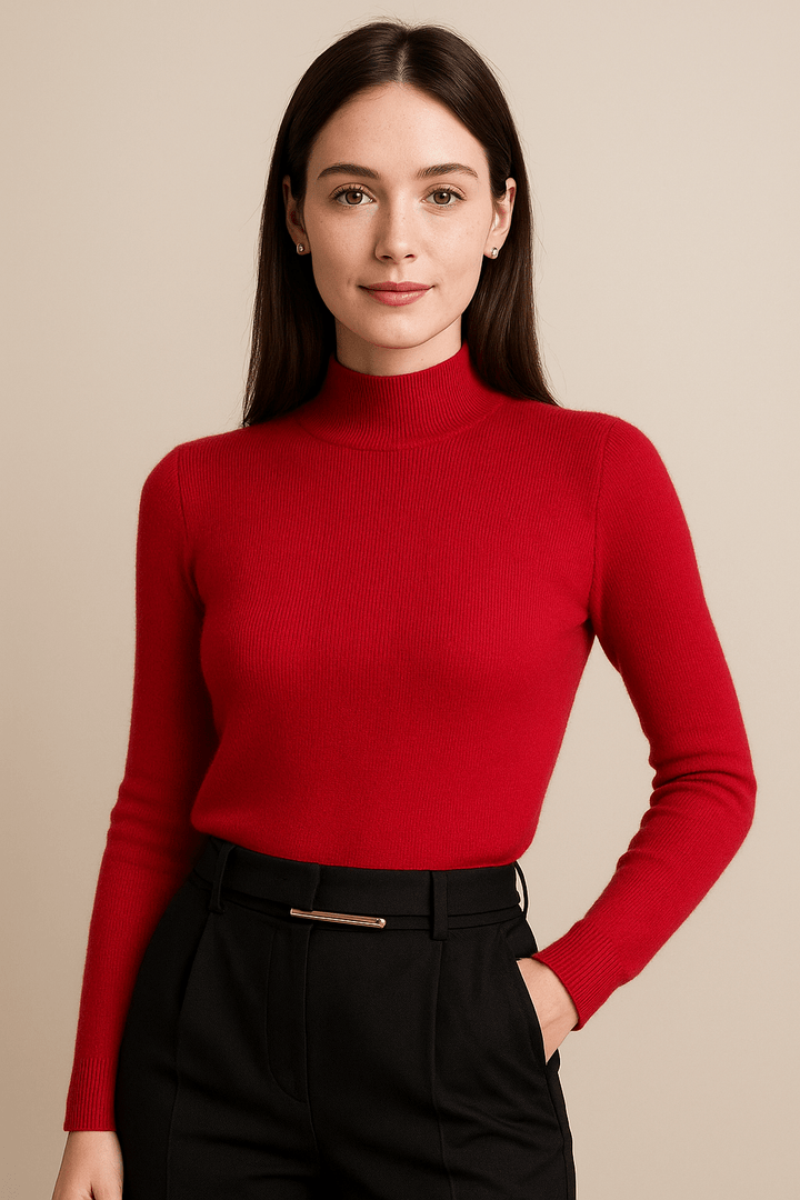 Knit Half Turtleneck