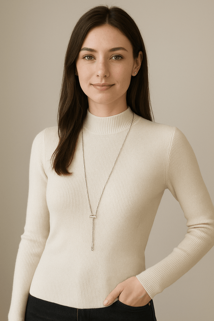 Knit Half Turtleneck