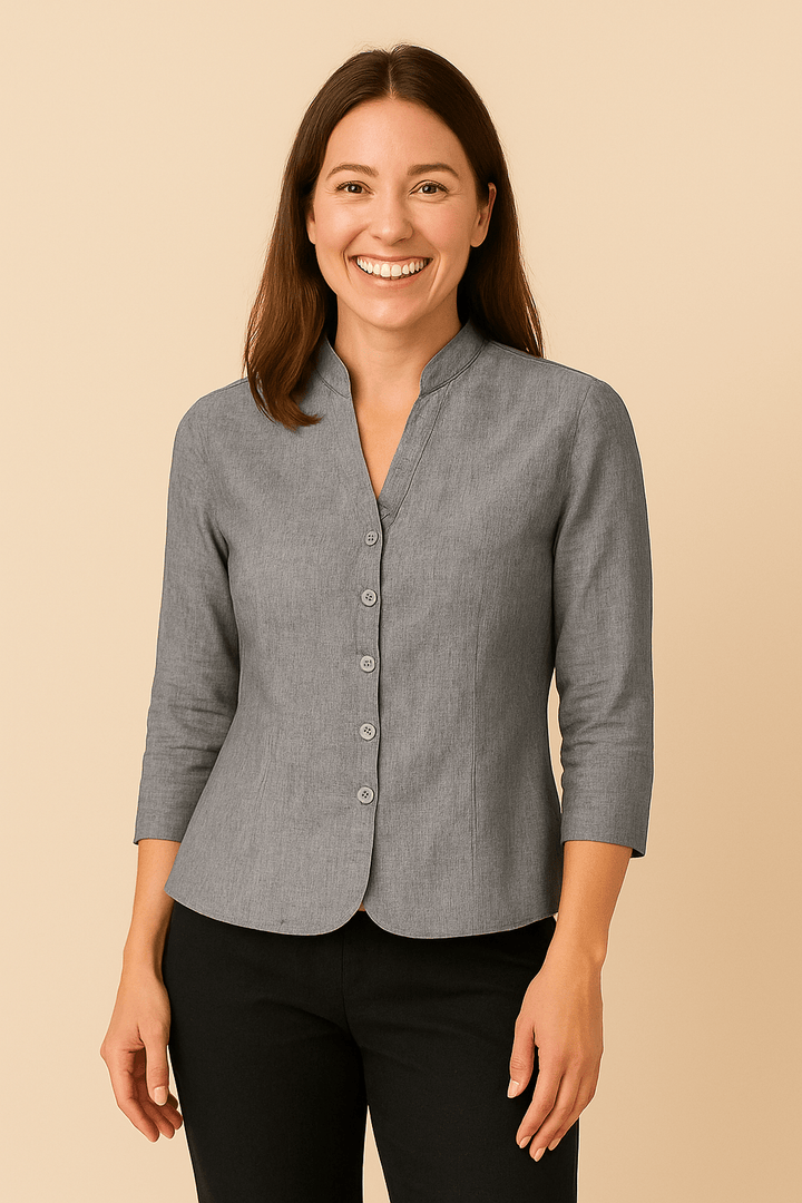 Lina Linen Blazer – Light & Relaxed
