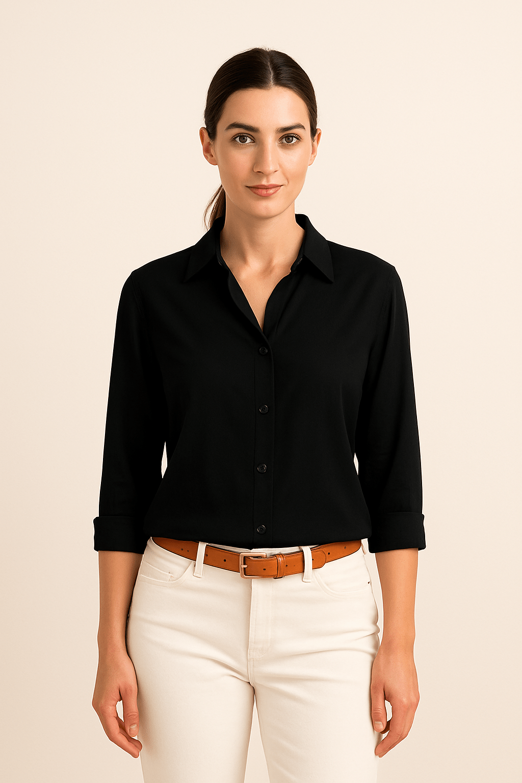 Mira Satin Blouse – Vibrant & Silky