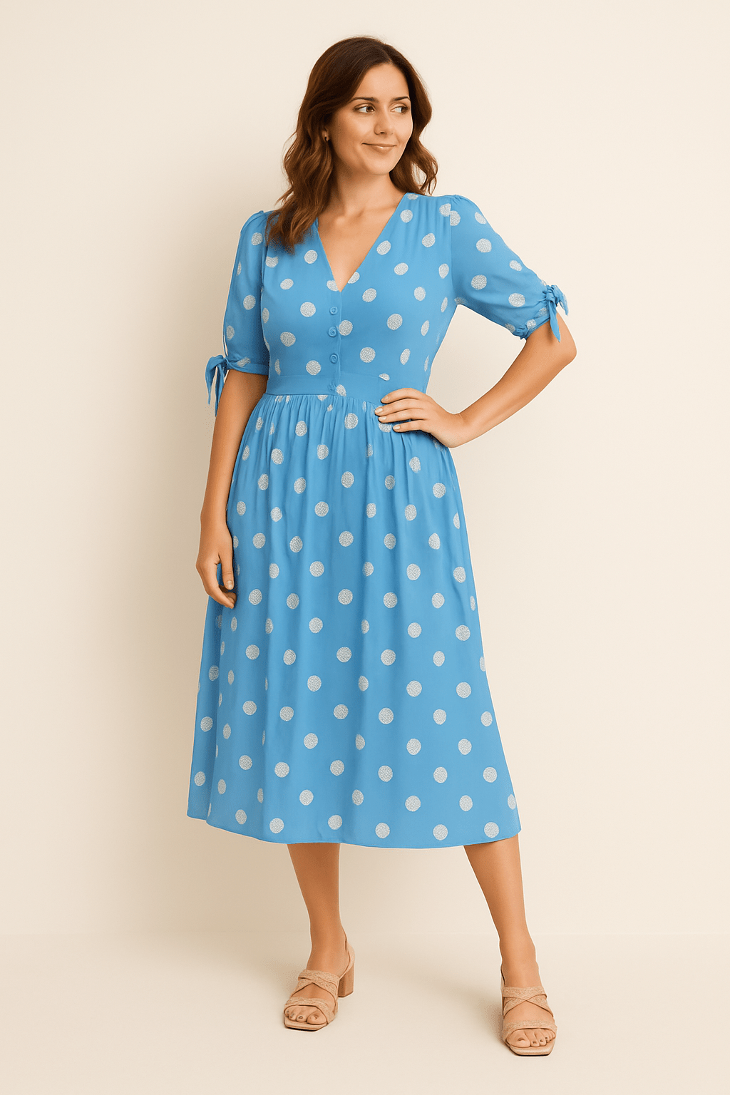 Fenella – Tailored All-Day Blouse in Soft Breathable Fabric