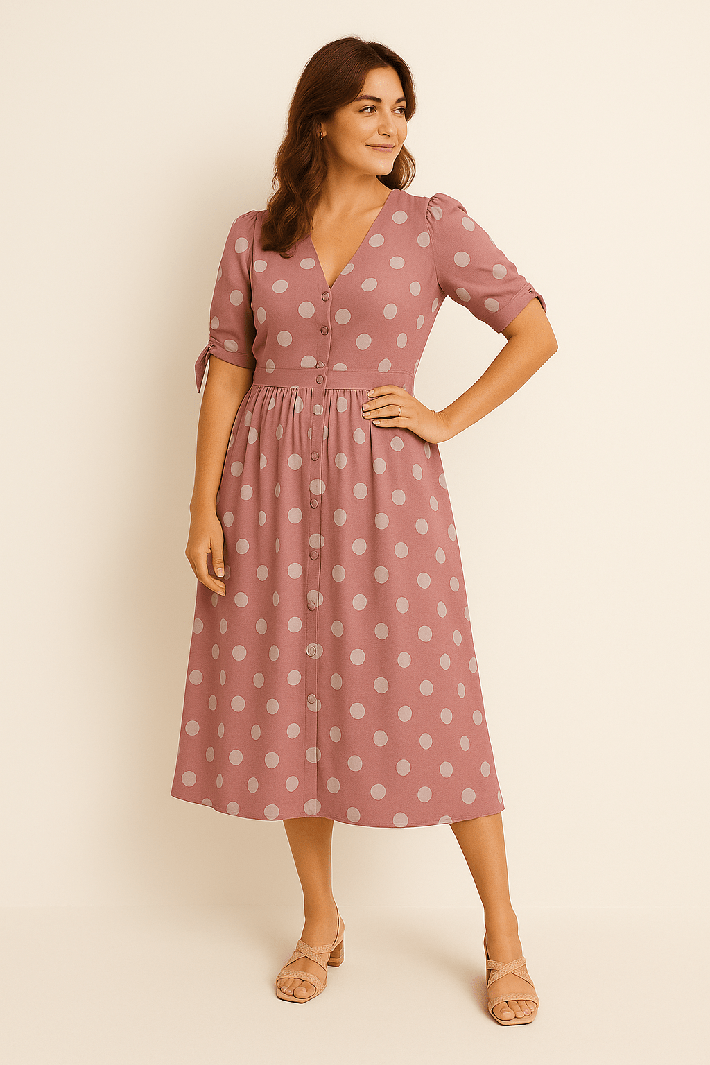 Fenella – Tailored All-Day Blouse in Soft Breathable Fabric