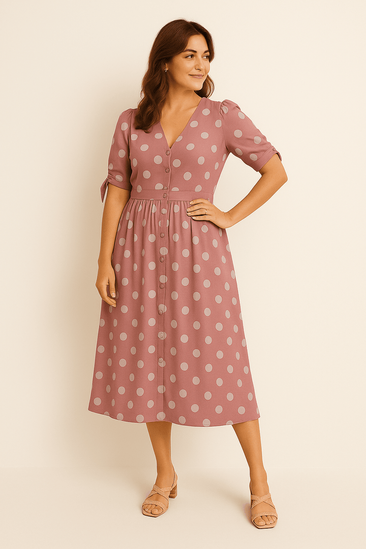 Fenella – Tailored All-Day Blouse in Soft Breathable Fabric