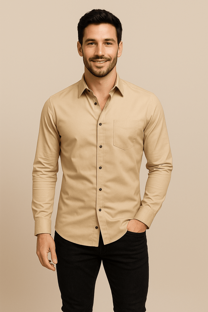 Signature Breathable Stretch Long-Sleeve Shirt