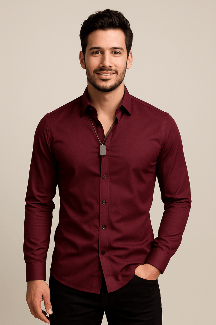 Signature Breathable Stretch Long-Sleeve Shirt