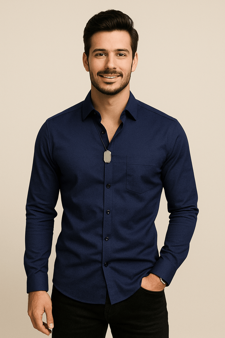 Signature Breathable Stretch Long-Sleeve Shirt
