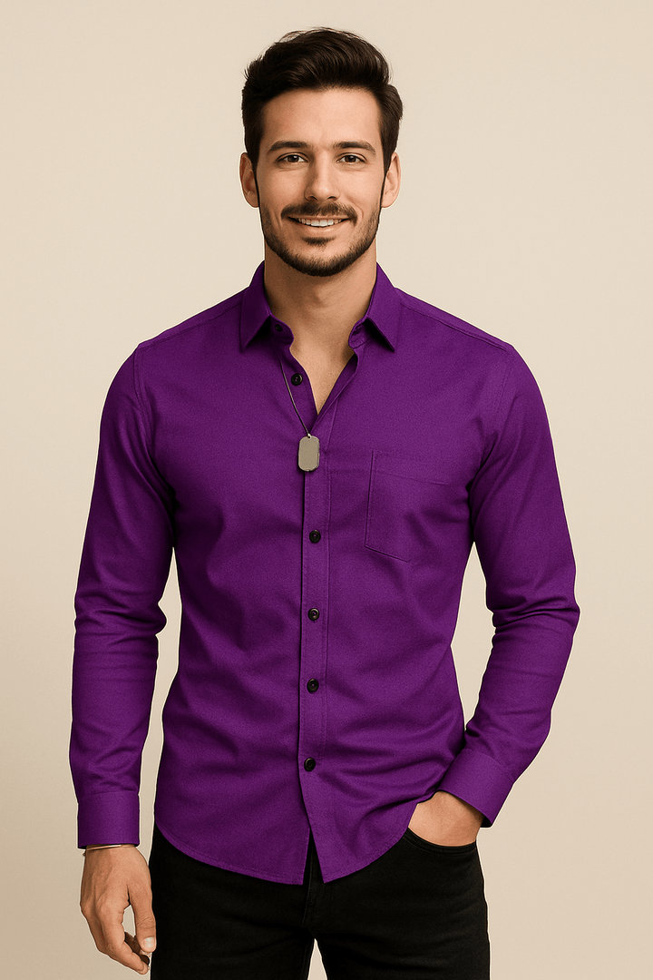 Signature Breathable Stretch Long-Sleeve Shirt