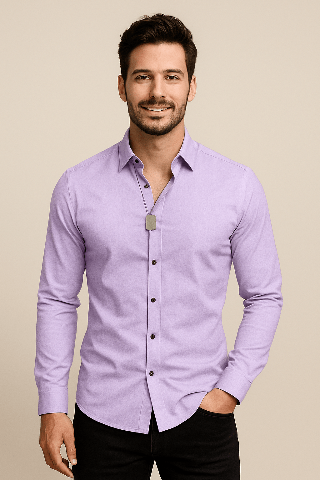Signature Breathable Stretch Long-Sleeve Shirt