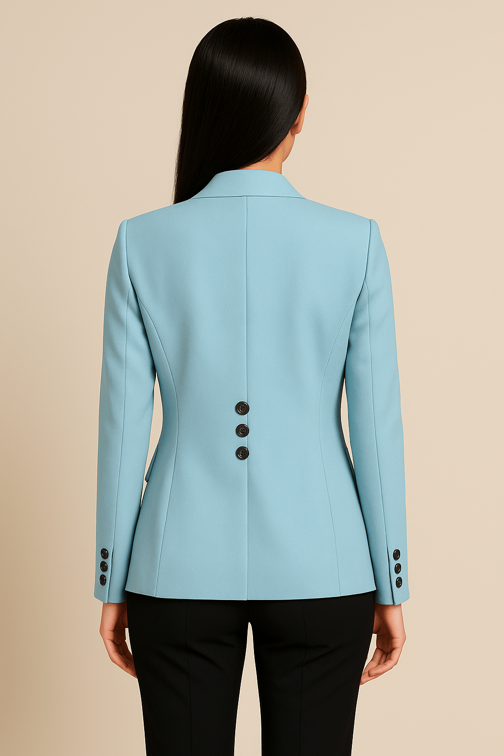 The Prestige Tailored Blazer – Single-Breasted – Elegant Officewear – For Women